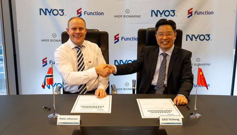 Aker BioMarine signs partnership declaration with large Chinese customer