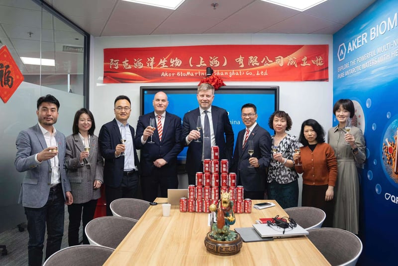 Aker BioMarine expands Animal Feed segment with new venture in China