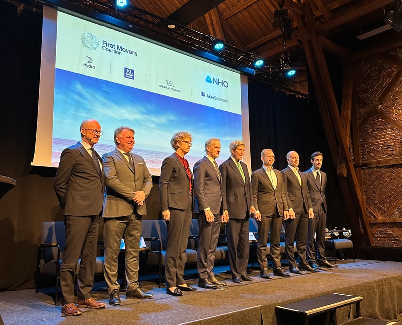 John Kerry in Norway leading the charge in global decarbonization effort