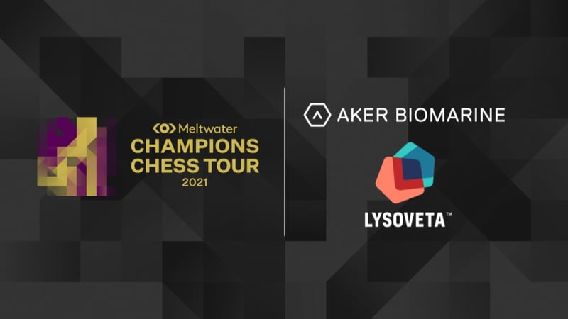 Aker BioMarine partners with Meltwater Champions Chess Tour