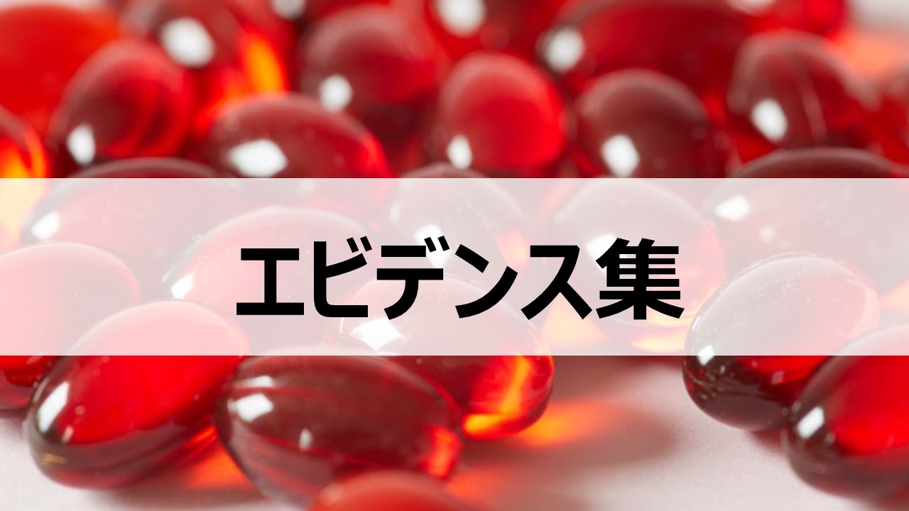 エビデンス集（表紙）
